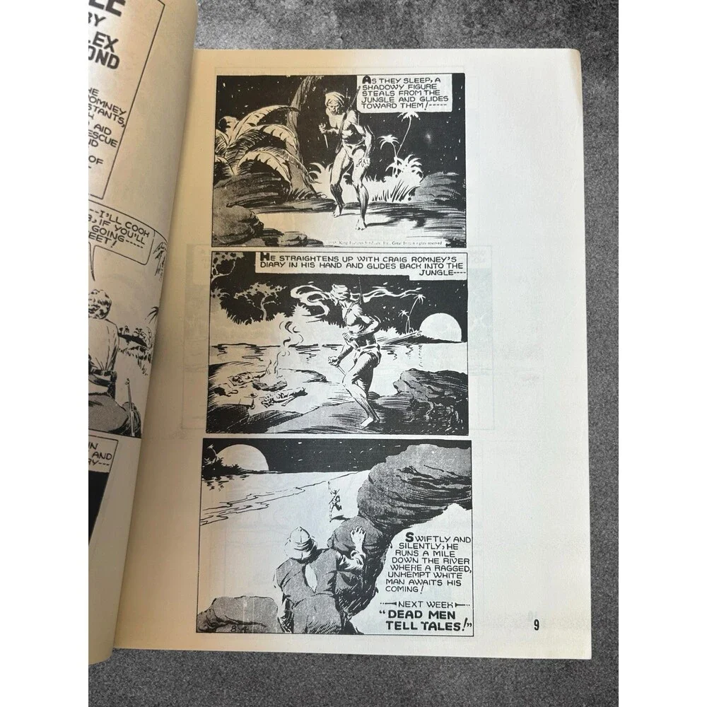 Jungle Jim No.1 1972 Street Enterprises Alex Raymond Reprint